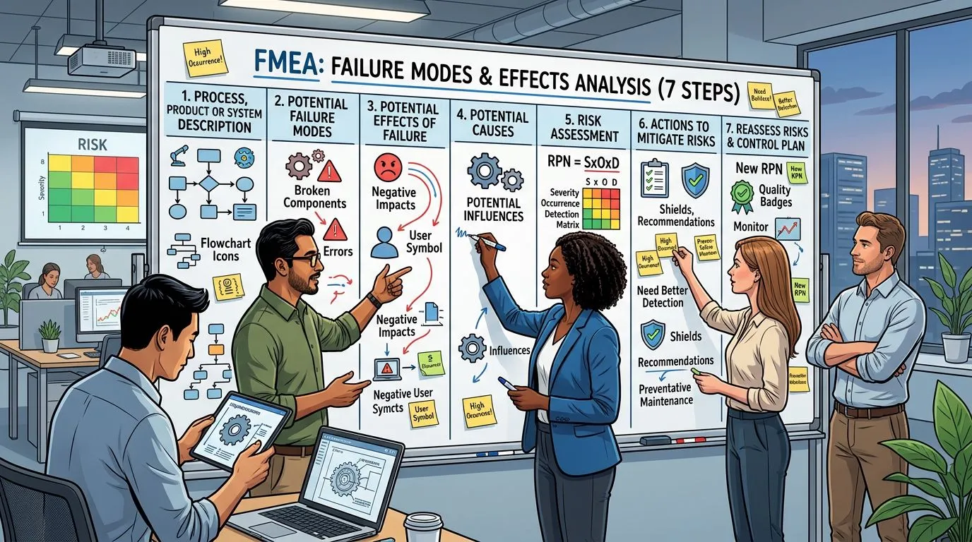 FMEA七步法如何正确实施